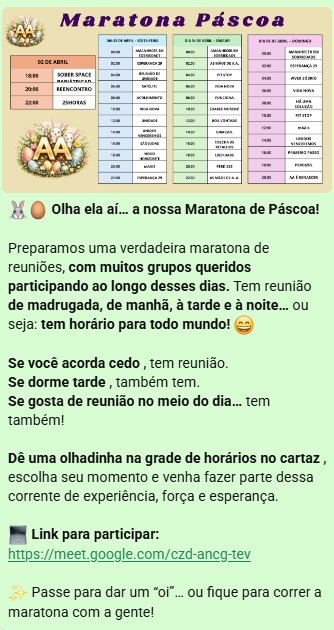 Maratona de Páscoa - 02-05/04/2026 - ONLINE